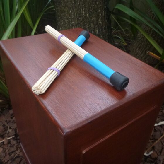 BRUSHES - (Pair) Cajon & Drum