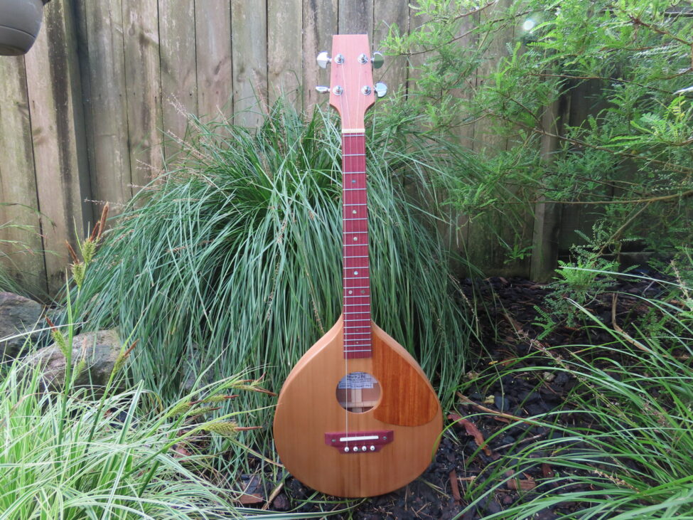 TRAD II SLIMLINE BARITONE UKULELE - NZ Kauri with Cedar top