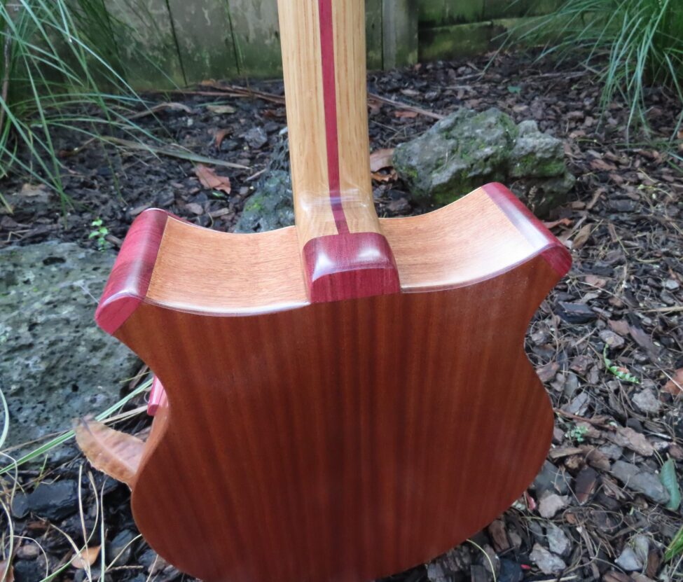 EMPEROR JUMBO TENOR UKULELE - Sapele with Spruce top and Purpleheart