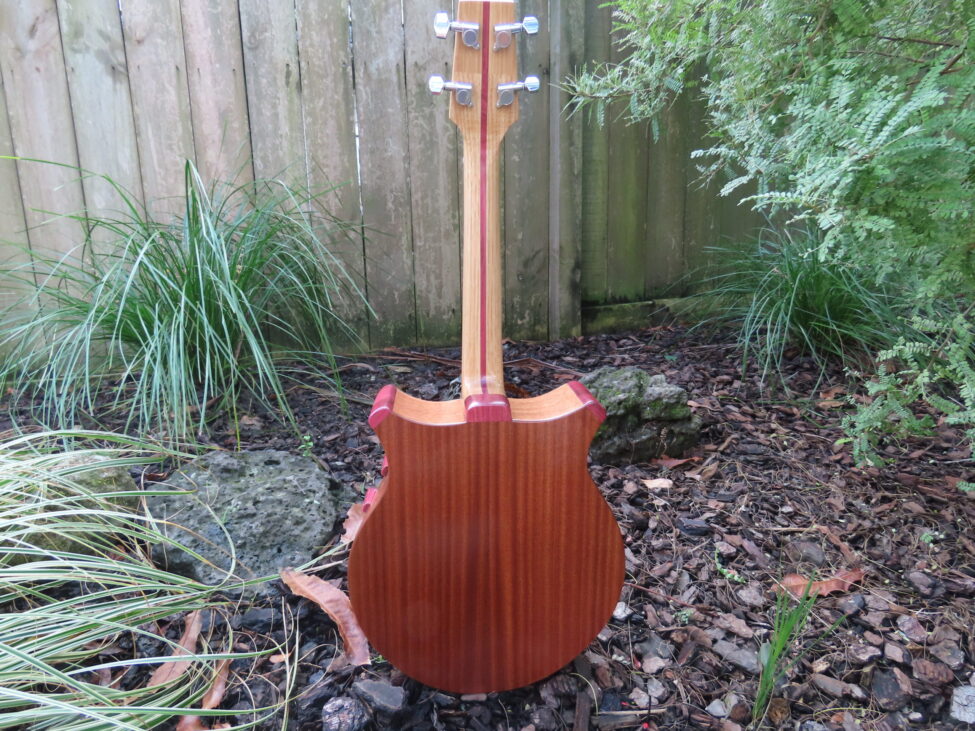 EMPEROR JUMBO TENOR UKULELE - Sapele with Spruce top and Purpleheart