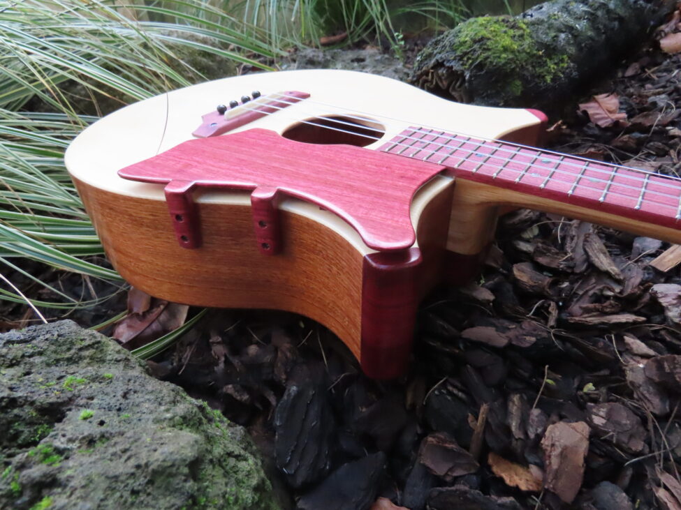 EMPEROR JUMBO TENOR UKULELE - Sapele with Spruce top and Purpleheart